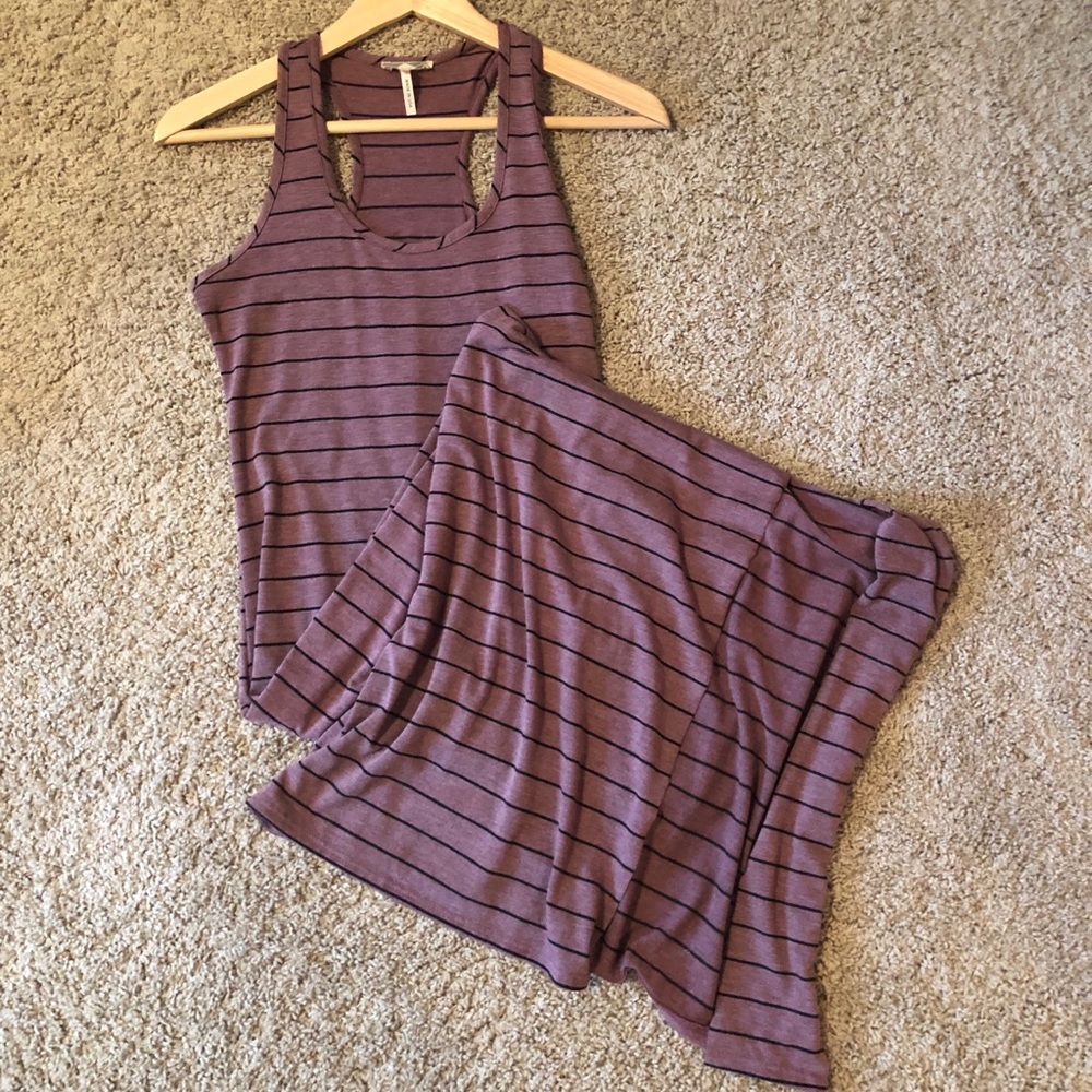 Striped Maxi Dress
